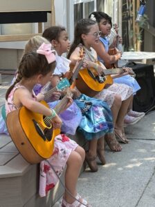 Children from Annie Bonsignore's Milton ON Studio, performing with Annie as part of the 2025 Year-End Recital