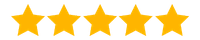 Decorative graphic showing 5 stars